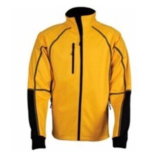 Whiteridge's RAPTOR Style #748 SOFT SHELL MENS JACKET - YELLOW/BLACK